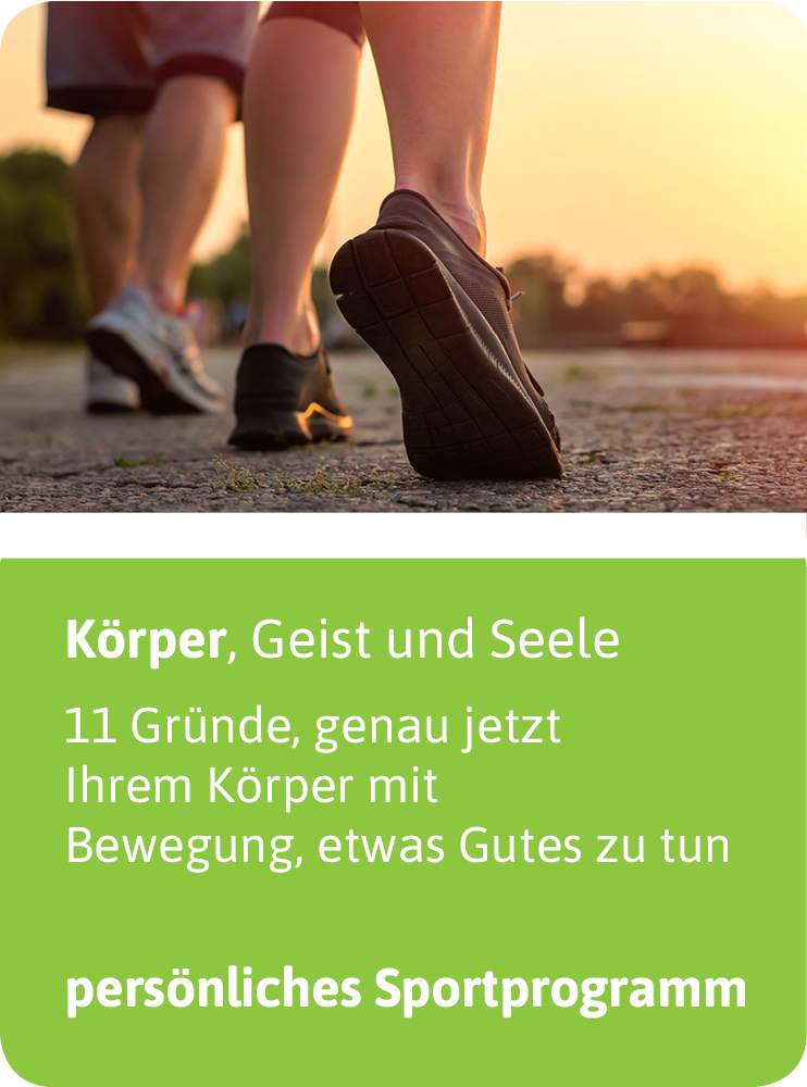 persönliches Sportprogramm persönliches Sportprogramm